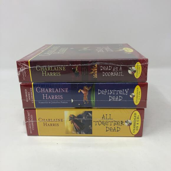 Charlaine Harris Sookie Stackhouse 5-7 Audiobooks Unabridged New Sealed - Picture 4 of 6